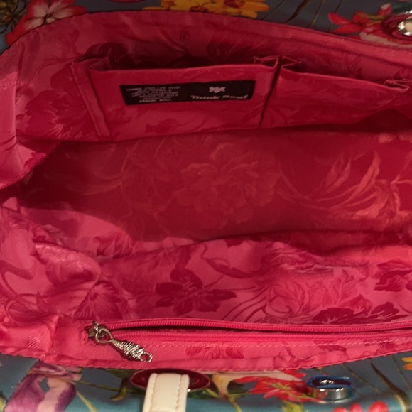 Think Bee Floral Tote Bag - Picture 9 of 10